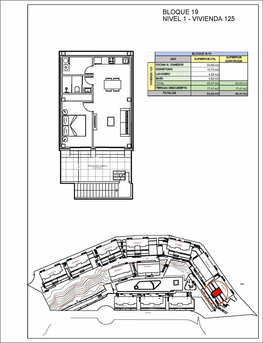 1 soverom Leilighet til salgs i Xeresa med svømmebasseng garasje - € 198 000 (Ref: 9428896)