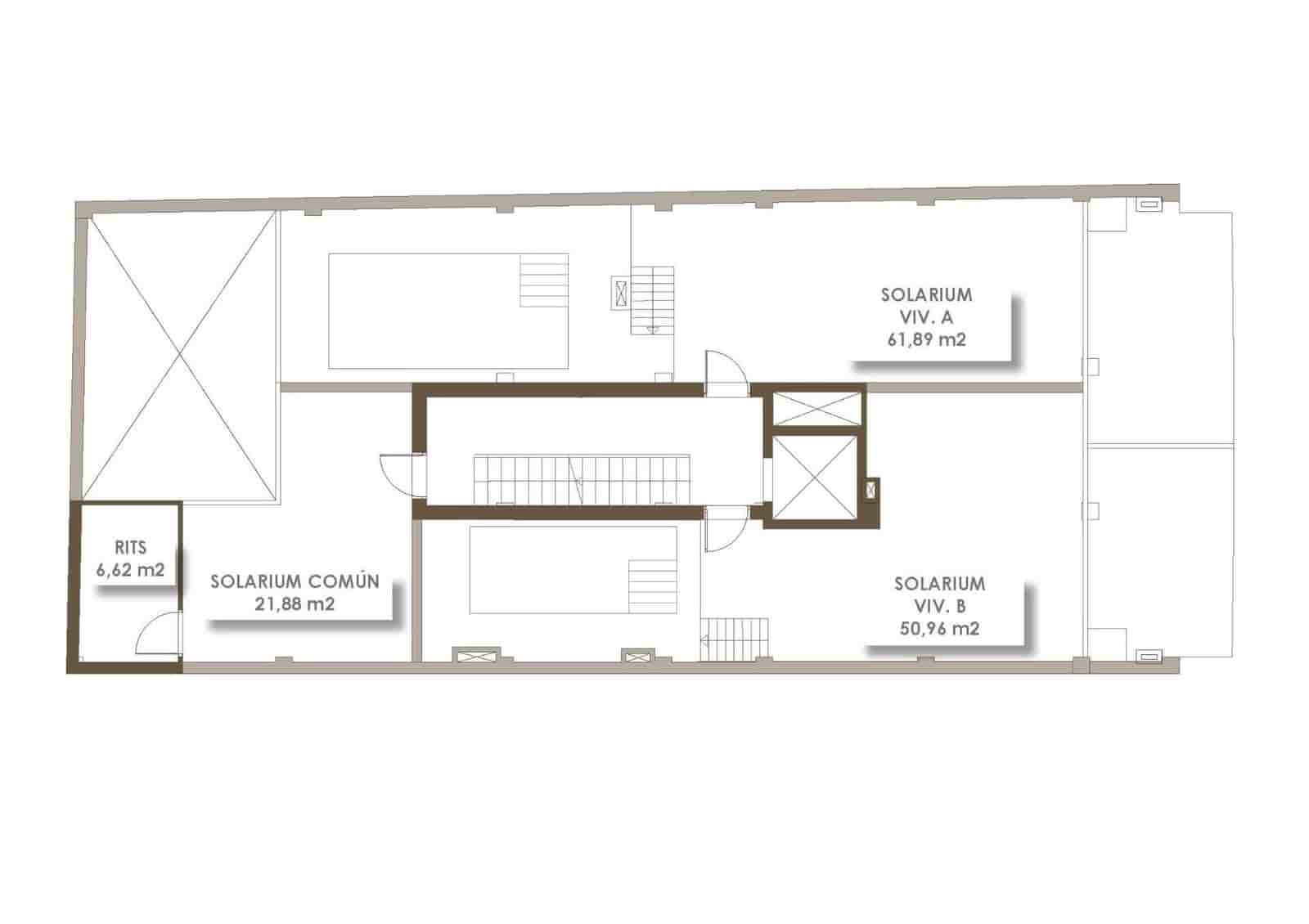2 chambre Penthouse à vendre à Torrevieja avec piscine - 440 000 € (Ref: 9477209)