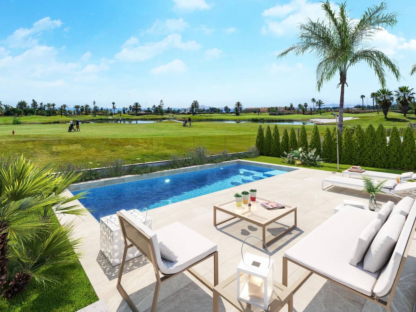 3 sovrum Villa till salu i Los Alcazares med pool - 550 000 € (Ref: 9477851)