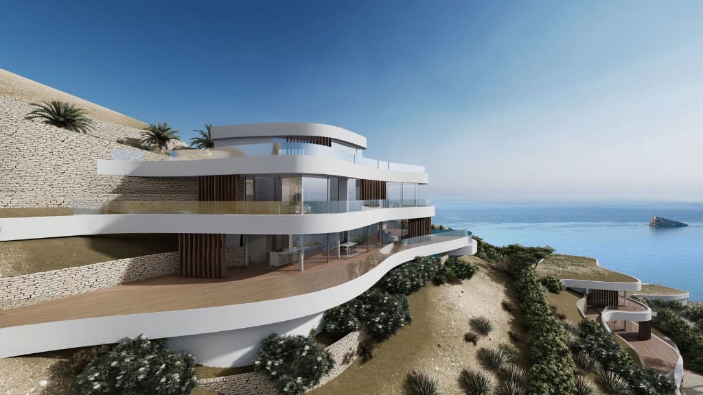 4 sypialnia Willa na sprzedaż w Benidorm z basenem garażem - 1 950 000 € (Ref: 9478444)