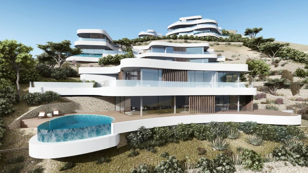 4 sypialnia Willa na sprzedaż w Benidorm z basenem garażem - 1 950 000 € (Ref: 9478444)