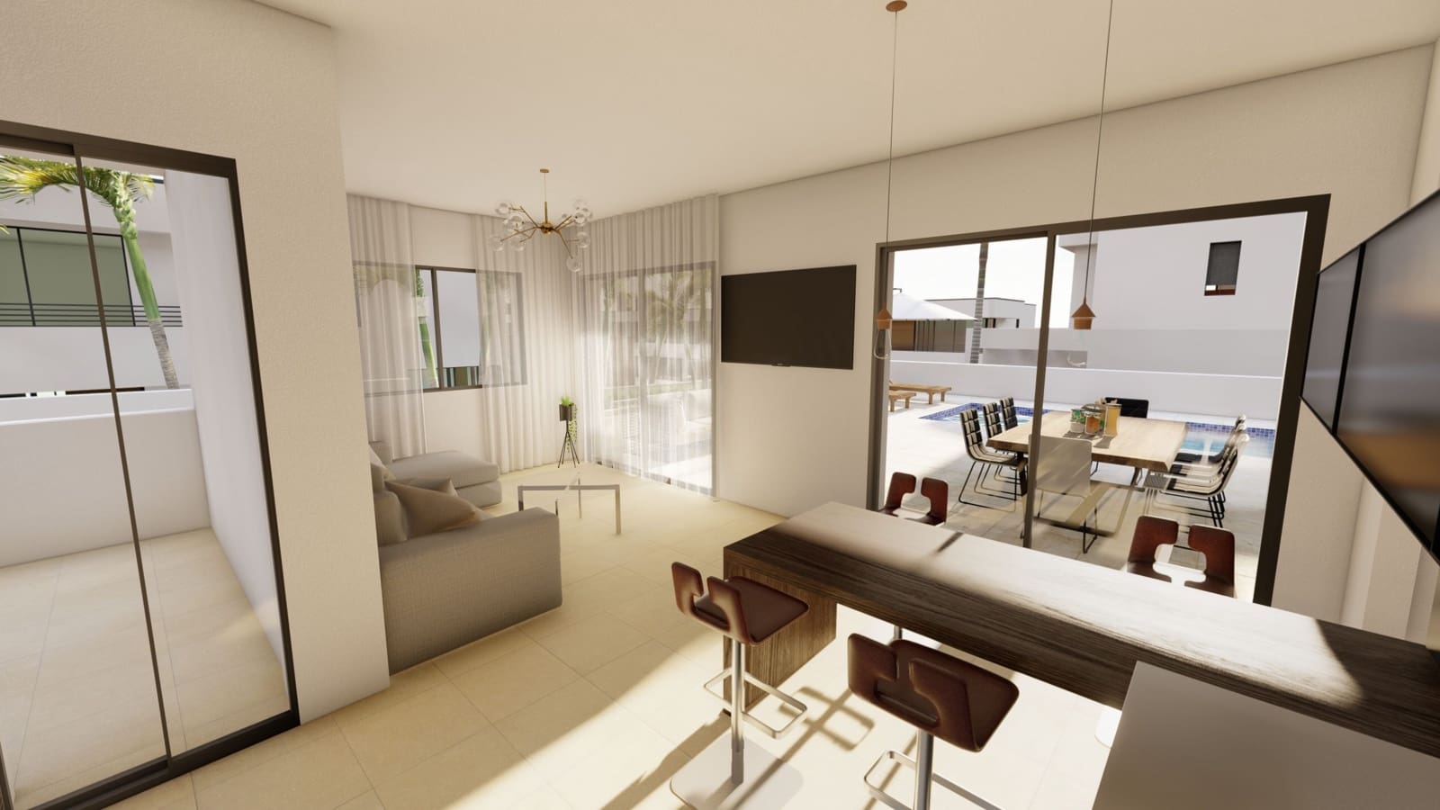 4 sypialnia Willa na sprzedaż w Ciudad Quesada z basenem garażem - 719 950 € (Ref: 9478445)