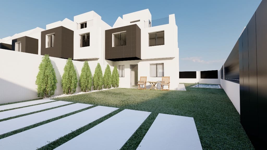 3 makuuhuone Omakotitalo myytävänä paikassa Santiago de la Ribera mukana uima-altaan 
autotalli - 345 000 € (Ref: 9478452)