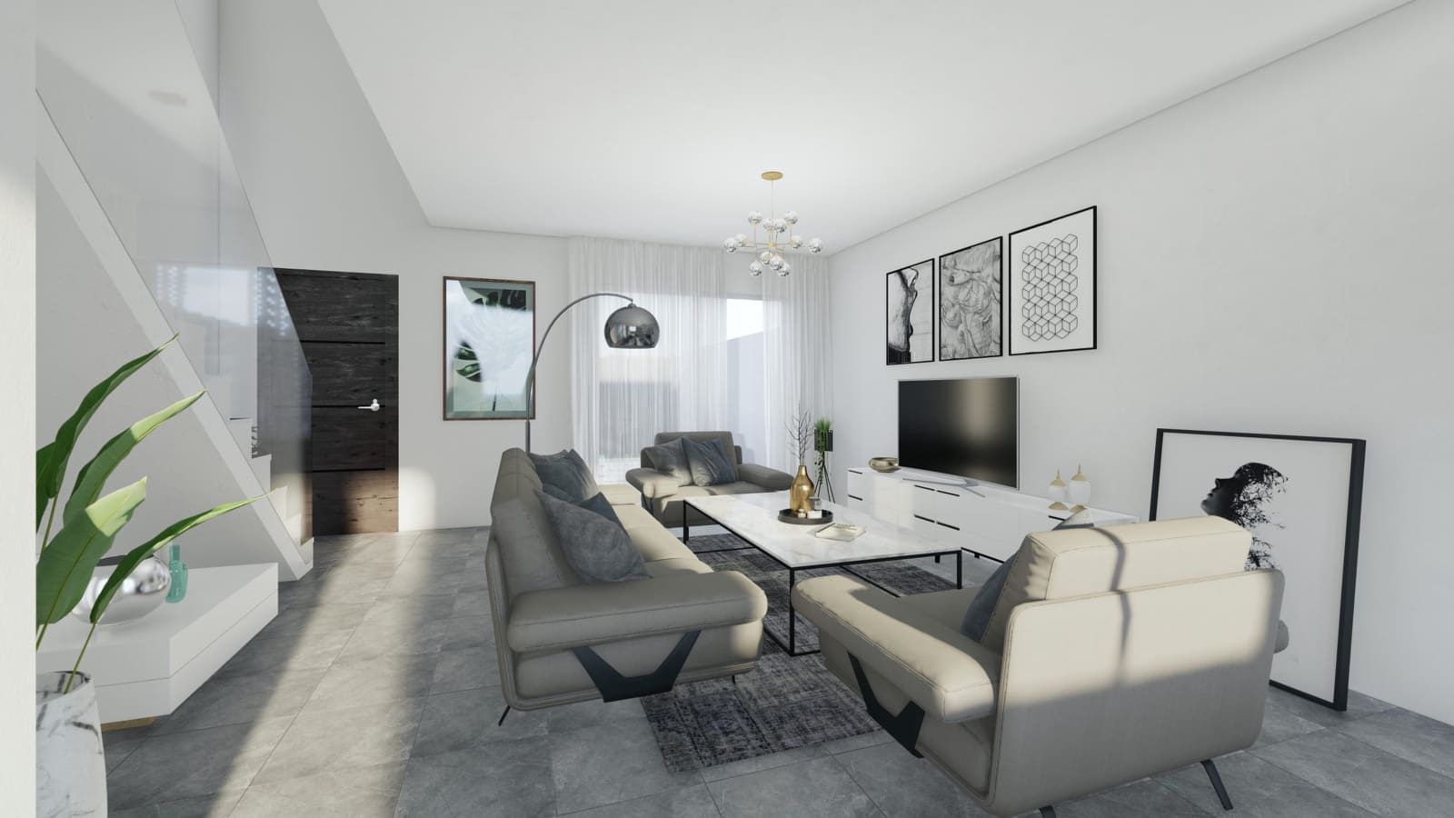 3 makuuhuone Omakotitalo myytävänä paikassa Santiago de la Ribera mukana uima-altaan 
autotalli - 345 000 € (Ref: 9478452)