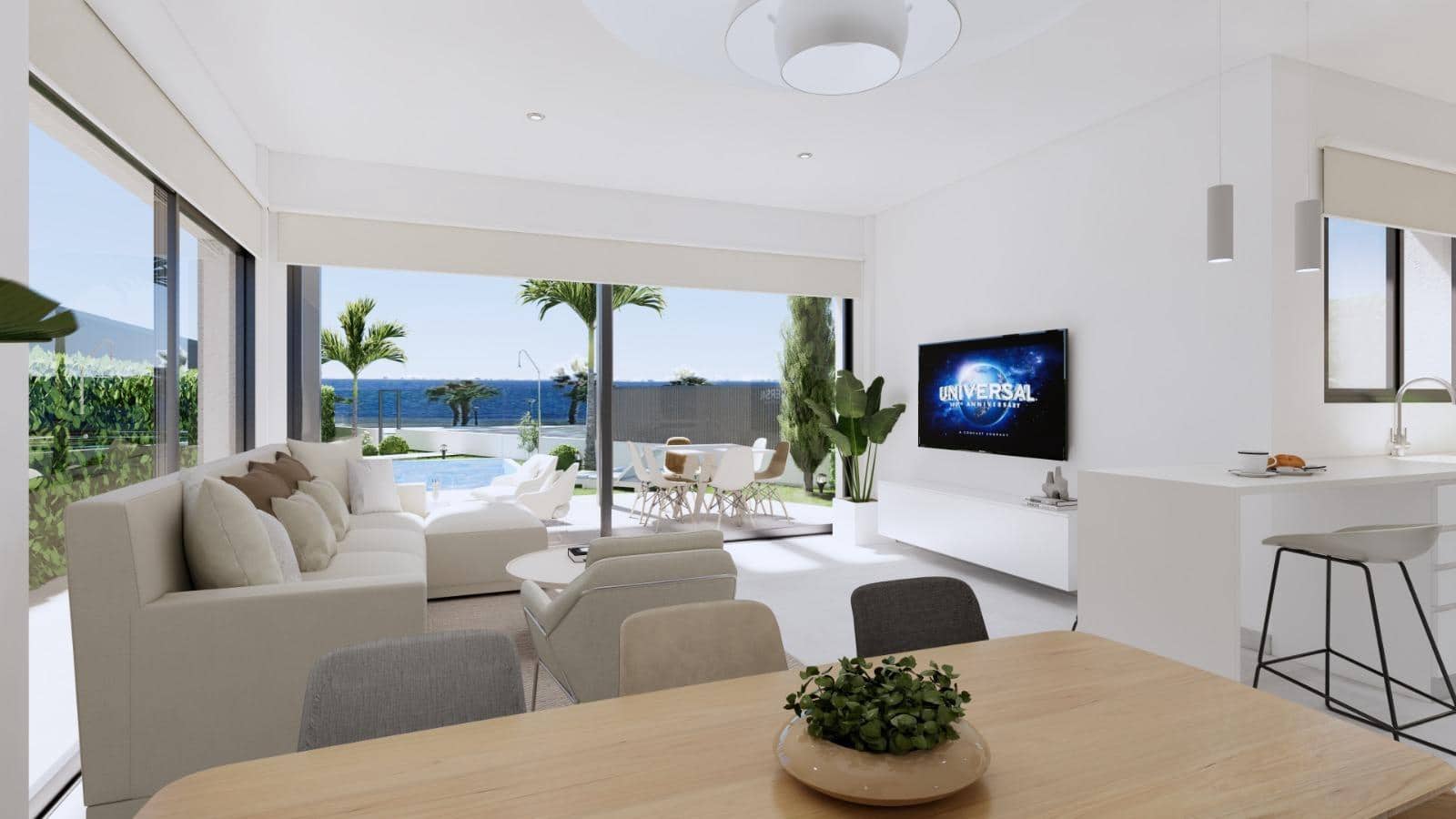 3 soveværelse Villa til salg i Los Alcazares med swimmingpool garage - € 1.390.000 (Ref: 9572833)