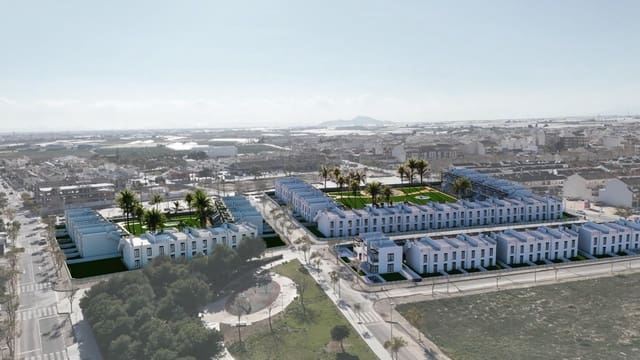 2 soveværelse Bungalow til salg i Pilar de la Horadada ciudad, Pilar de la Horadada med swimmingpool garage - € 296.000 (Ref: 9572986)