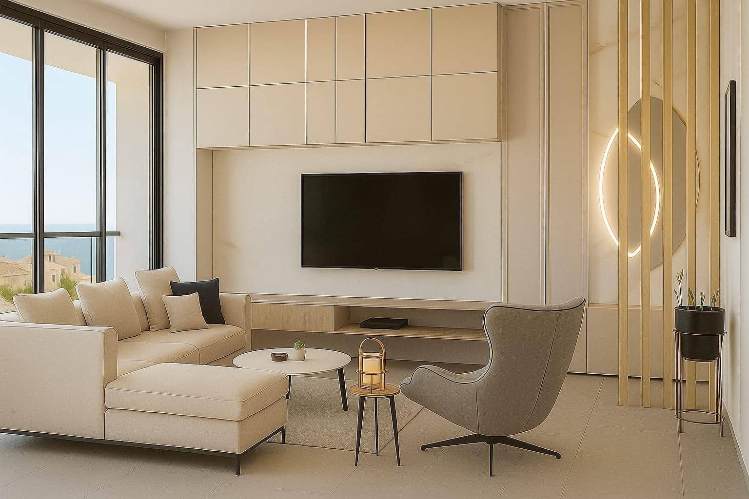 3 soverom Penthouse til salgs i Lo Pagan med svømmebasseng - € 949 900 (Ref: 9576982)