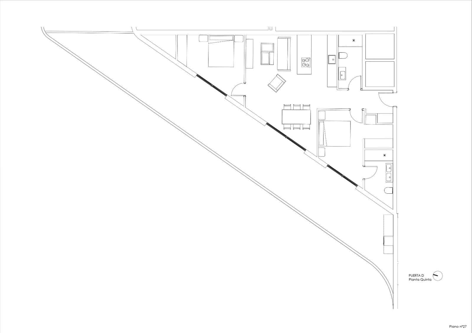 2 soveværelse Penthouse til salg i Calpe / Calp med swimmingpool garage - € 567.685 (Ref: 9577467)