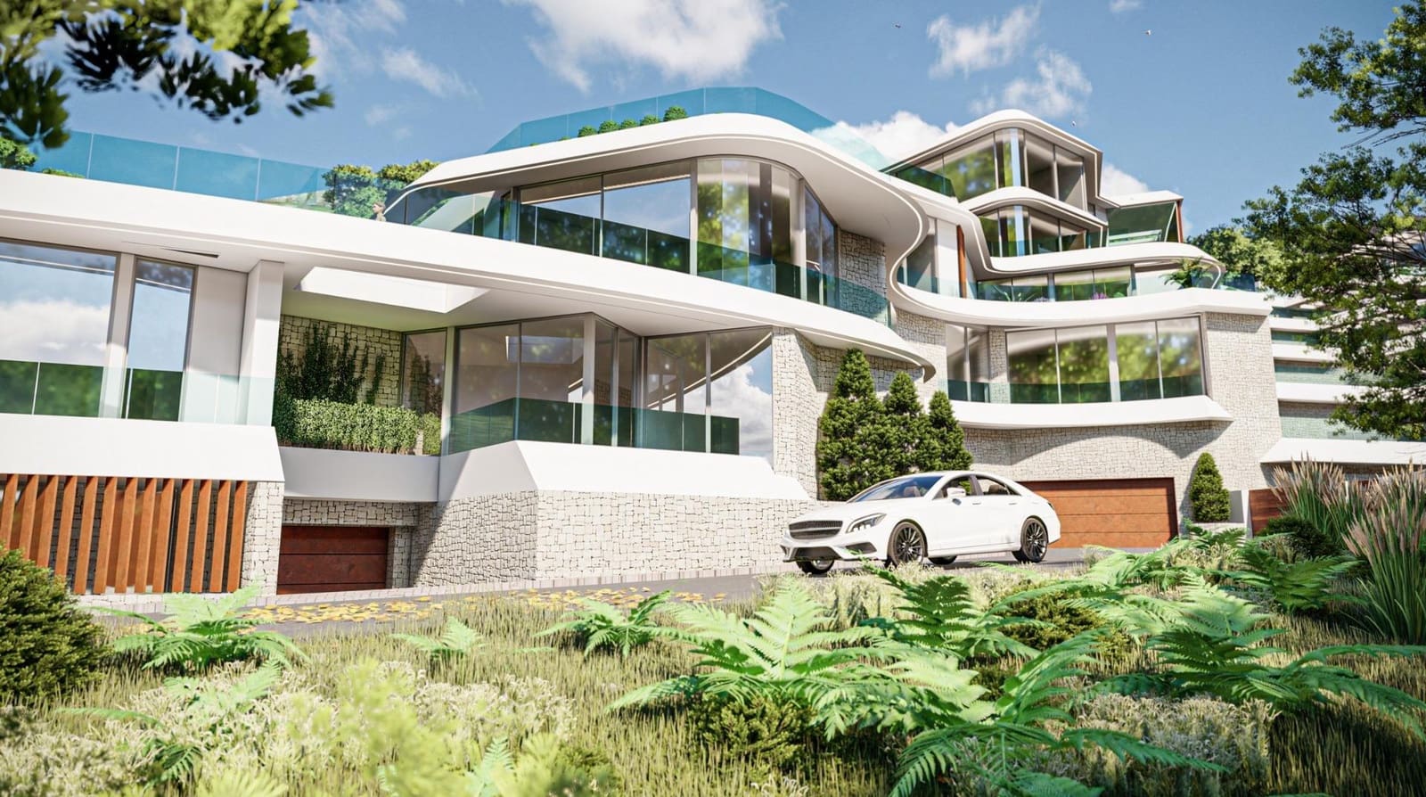 4 sovrum Takvåning till salu i Calpe / Calp med pool - 2 150 000 € (Ref: 9594383)