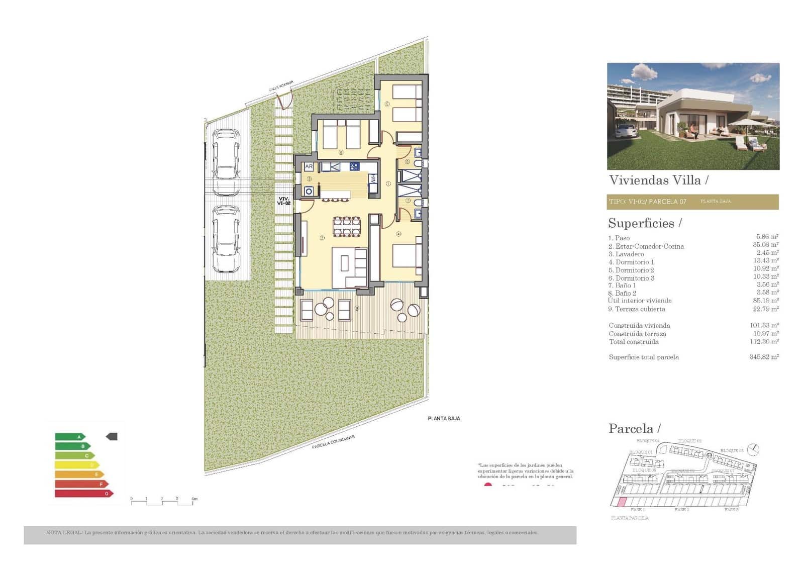 3 camera da letto Villa in vendita in Muchamiel / Mutxamel con piscina - 460.000 € (Rif: 9654954)