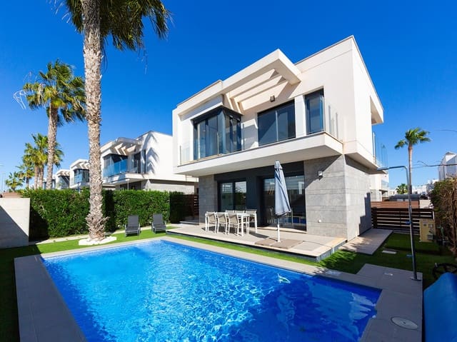 3 makuuhuone Huvila myytävänä paikassa Vistabella, Orihuela mukana uima-altaan - 379 000 € (Ref: 9655545)