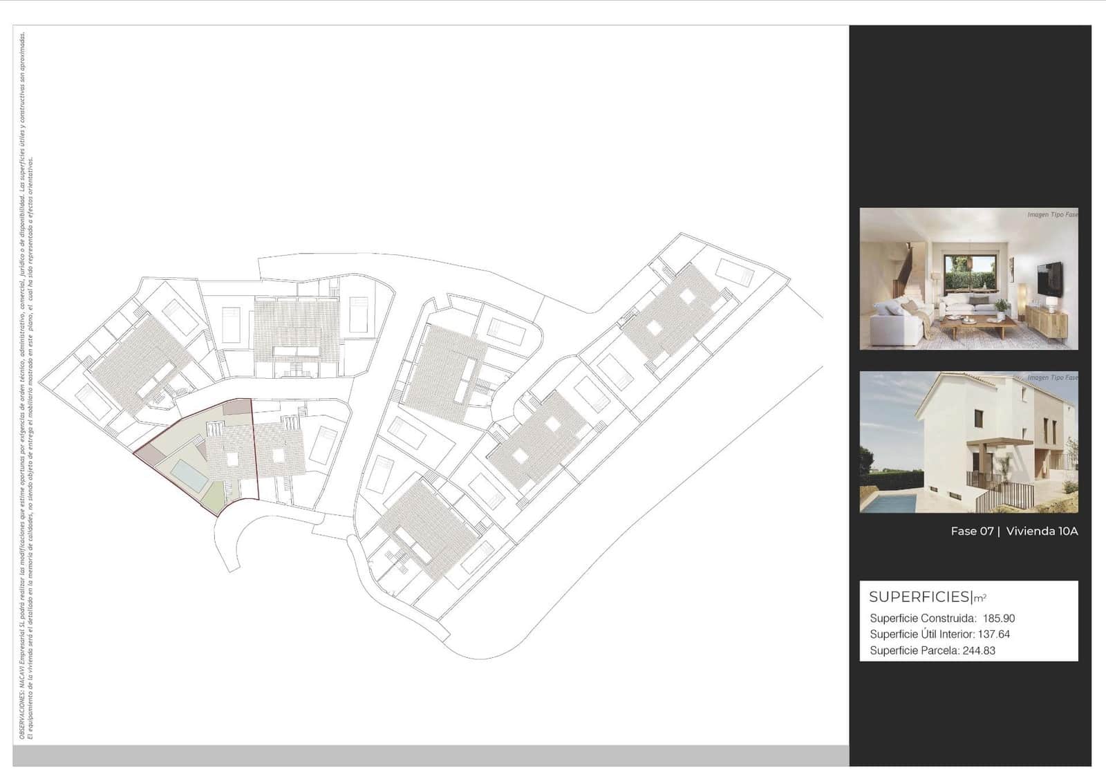 Chalet de 3 habitaciones en La Nucia en venta con piscina garaje - 594.000 € (Ref: 9667767)