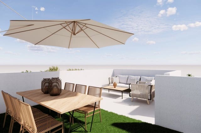 3 makuuhuone Omakotitalo myytävänä paikassa Pilar de la Horadada mukana uima-altaan - 285 500 € (Ref: 9668208)