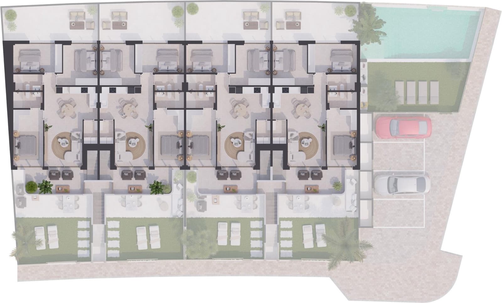 3 soverom Bungalow til salgs i Los Cuarteros med svømmebasseng - € 375 900 (Ref: 9692191)