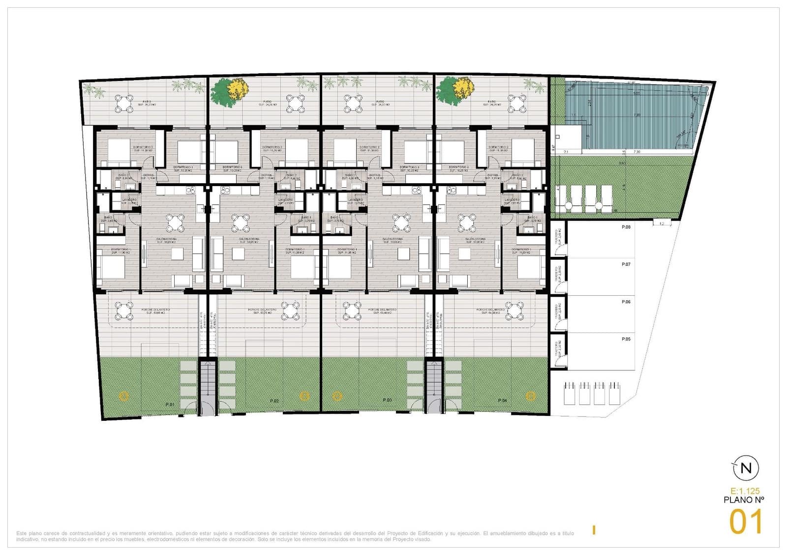 3 soverom Bungalow til salgs i Los Cuarteros med svømmebasseng - € 339 900 (Ref: 9692699)