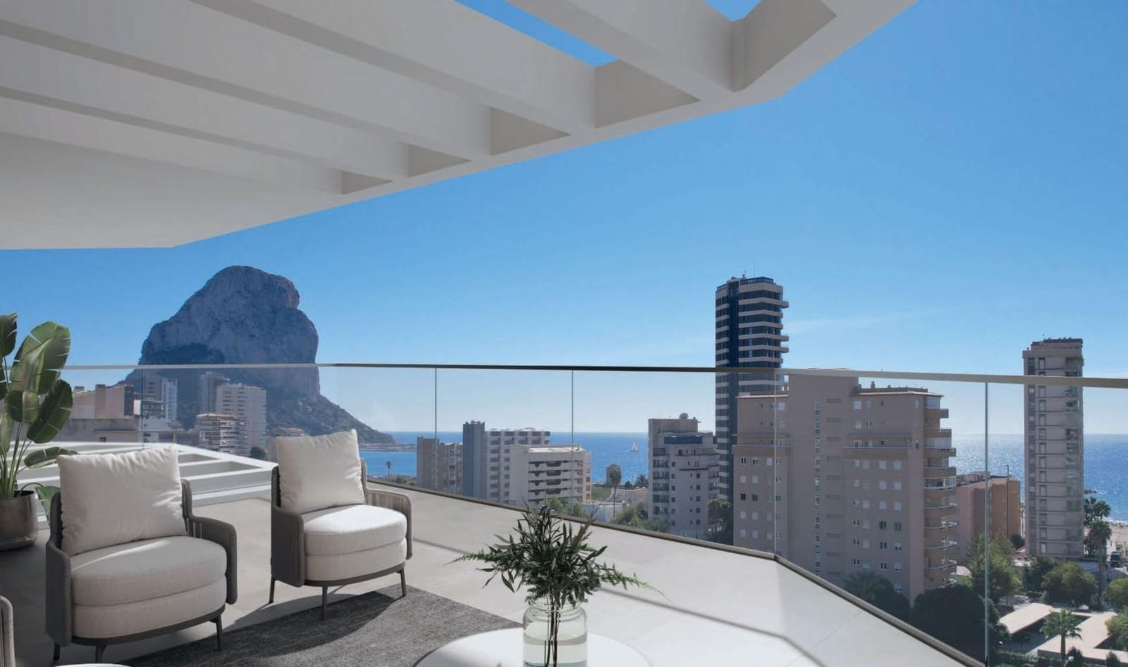 3 soveværelse Lejlighed til salg i Calpe / Calp med swimmingpool garage - € 670.000 (Ref: 9709547)