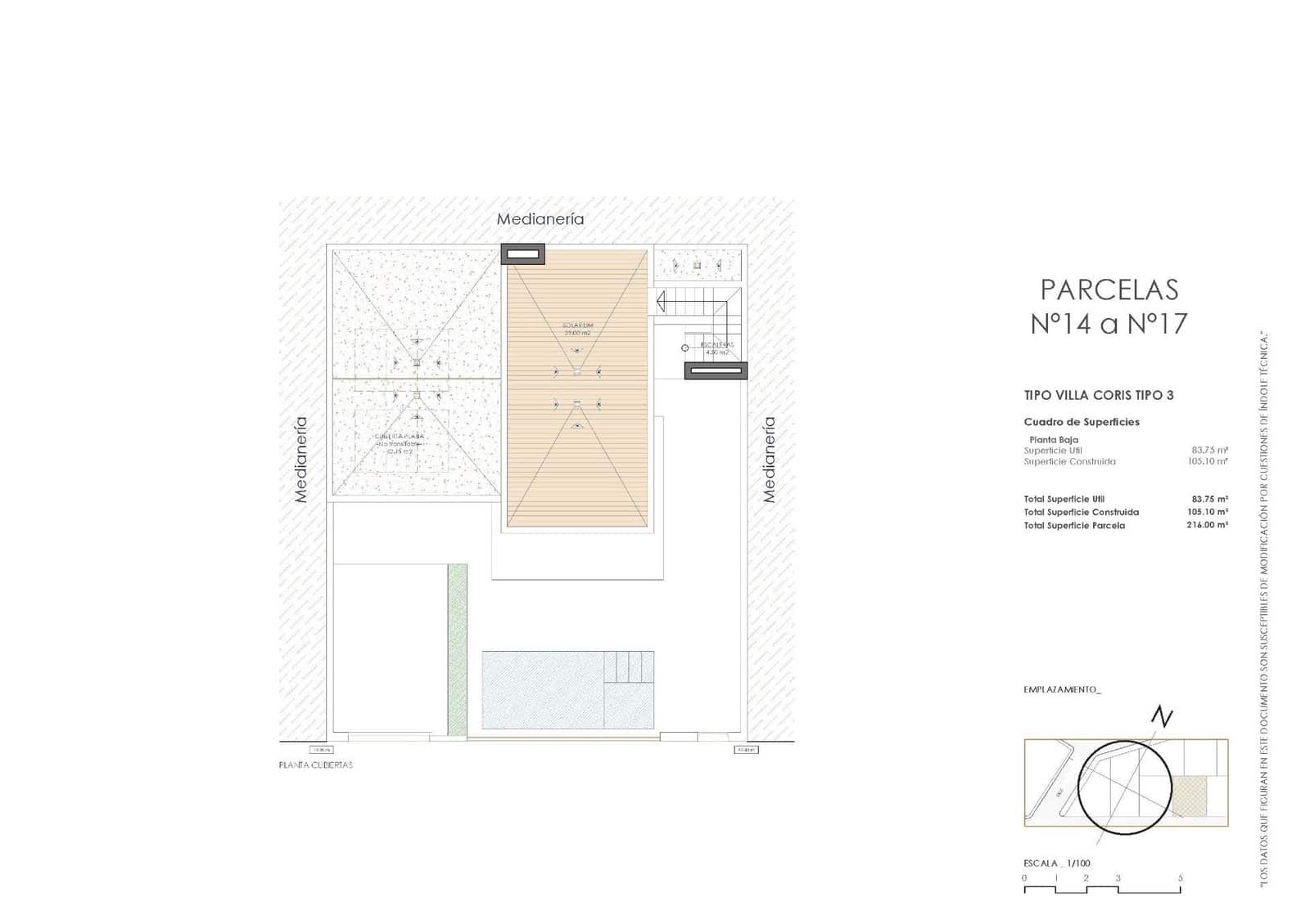 2 Zimmer Villa zu verkaufen in San Juan de los Terreros mit Pool Garage - 349.500 € (Ref: 9709656)