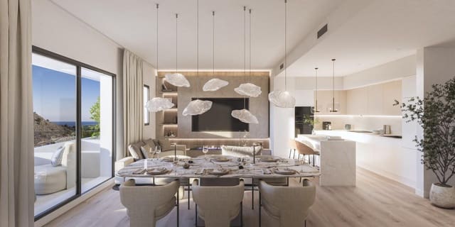 Ático de 2 habitaciones en Platja Vila Joiosa - Platja de Torres, La Villajoyosa / Vila Joiosa en venta con piscina garaje - 655.000 € (Ref: 9709674)