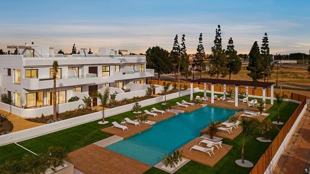 Bungalow de 3 habitaciones en Las Lomas de Rame - Bahía Bella, Los Alcázares en venta con piscina garaje - 399.900 € (Ref: 9709813)