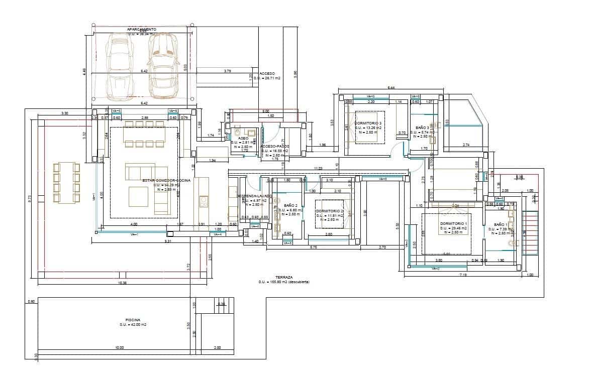 4 chambre Villa/Maison à vendre à Javea / Xabia avec piscine - 1 525 000 € (Ref: 9710073)