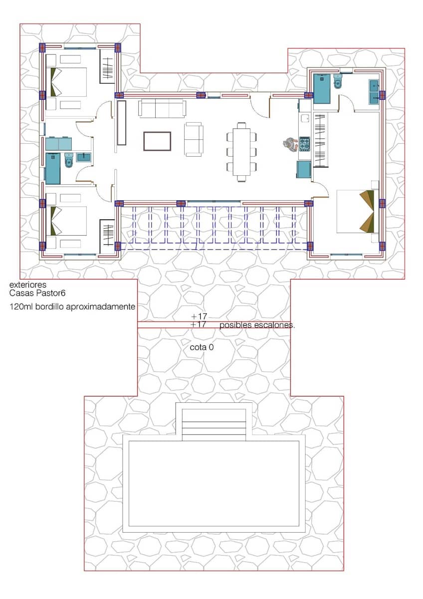 Chalet de 3 habitaciones en Pinoso en venta con piscina - 356.000 € (Ref: 9710117)