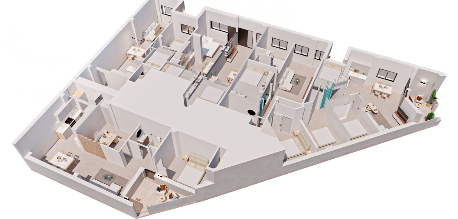 Apartamento de 2 habitaciones en Pilar de la Horadada en venta - 139.900 € (Ref: 9710594)