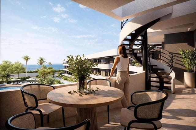 2 soverom Penthouse til salgs i Las Lomas de Rame - Bahía Bella, Los Alcázares med svømmebasseng garasje - € 365 900 (Ref: 9753776)