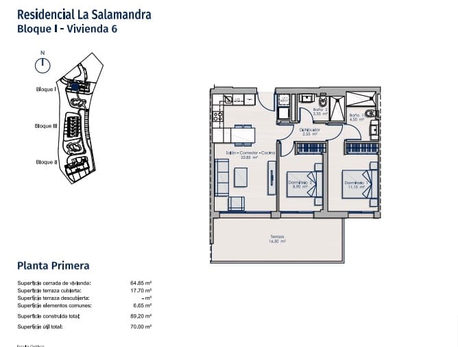 2 chambre Appartement à vendre à Finestrat avec piscine garage - 405 000 € (Ref: 10088712)