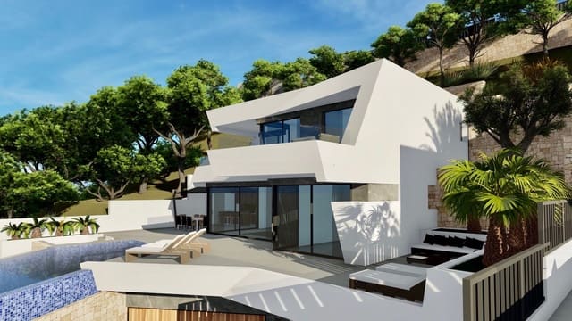 4 soverom Villa til salgs i Calpe / Calp med svømmebasseng garasje - € 1 690 000 (Ref: 7162260)
