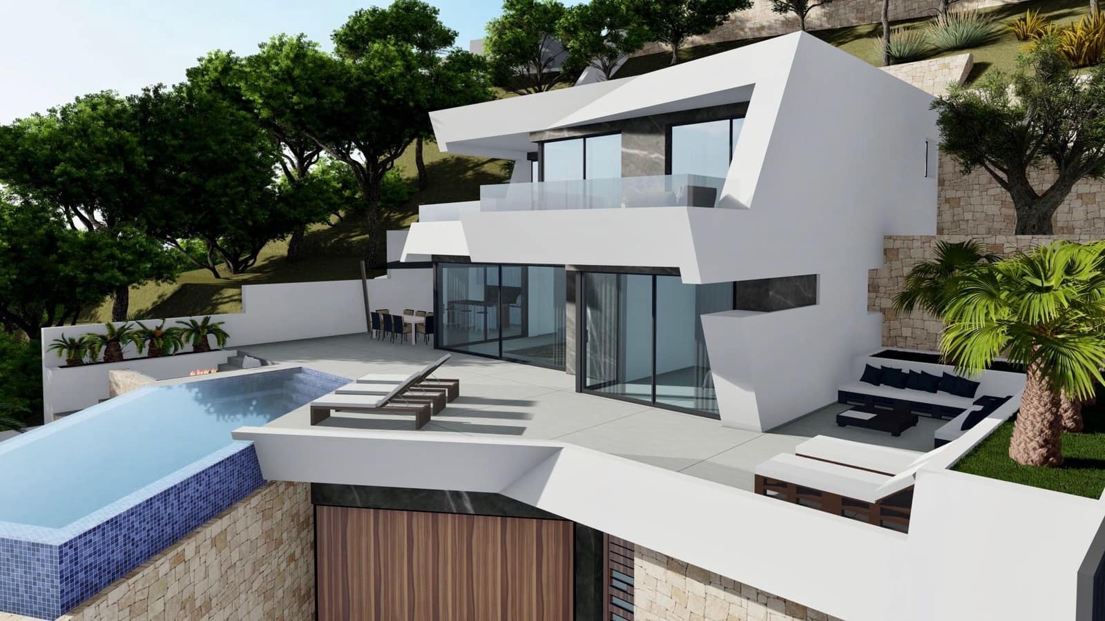 4 bedroom Villa for sale in Calpe / Calp with pool garage - € 1,690,000 (Ref: 7162260)