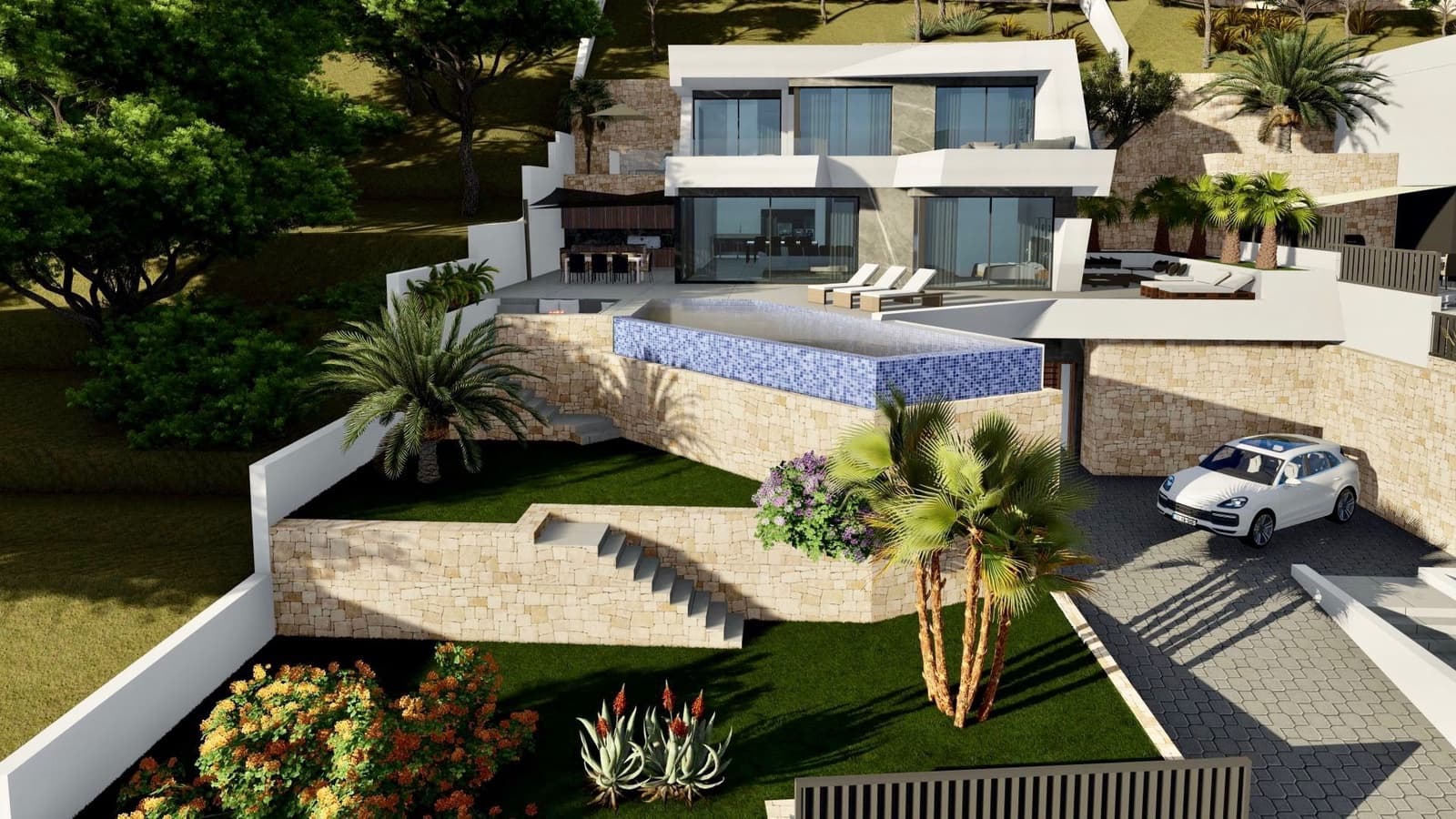 4 bedroom Villa for sale in Calpe / Calp with pool garage - € 1,690,000 (Ref: 7162260)