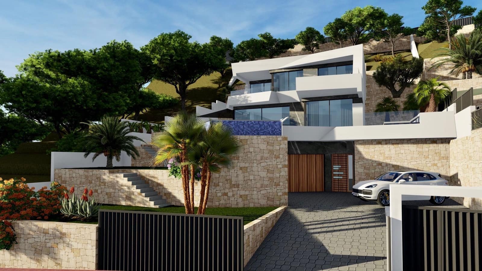 4 bedroom Villa for sale in Calpe / Calp with pool garage - € 1,690,000 (Ref: 7162260)