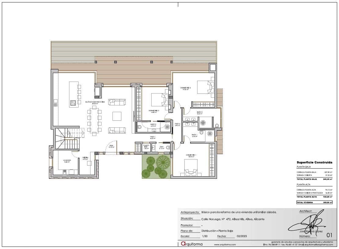 4 sovrum Villa till salu i Altea med pool garage - 2 250 000 € (Ref: 8050207)