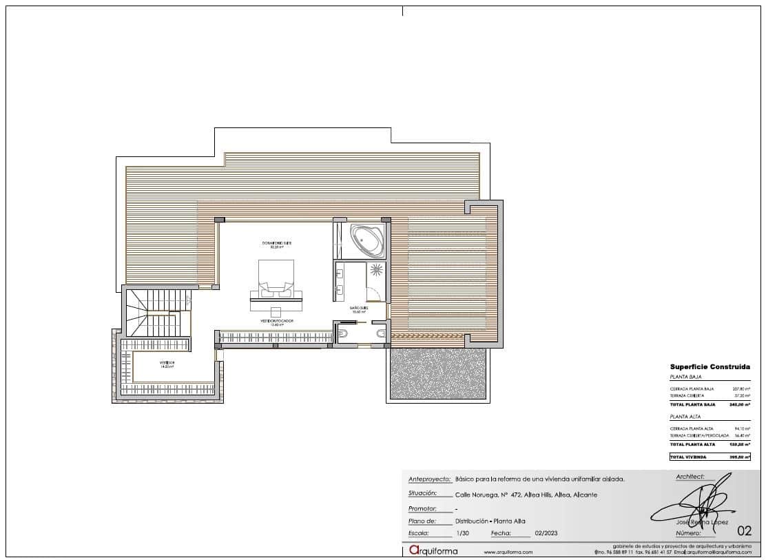 4 sovrum Villa till salu i Altea med pool garage - 2 250 000 € (Ref: 8050207)