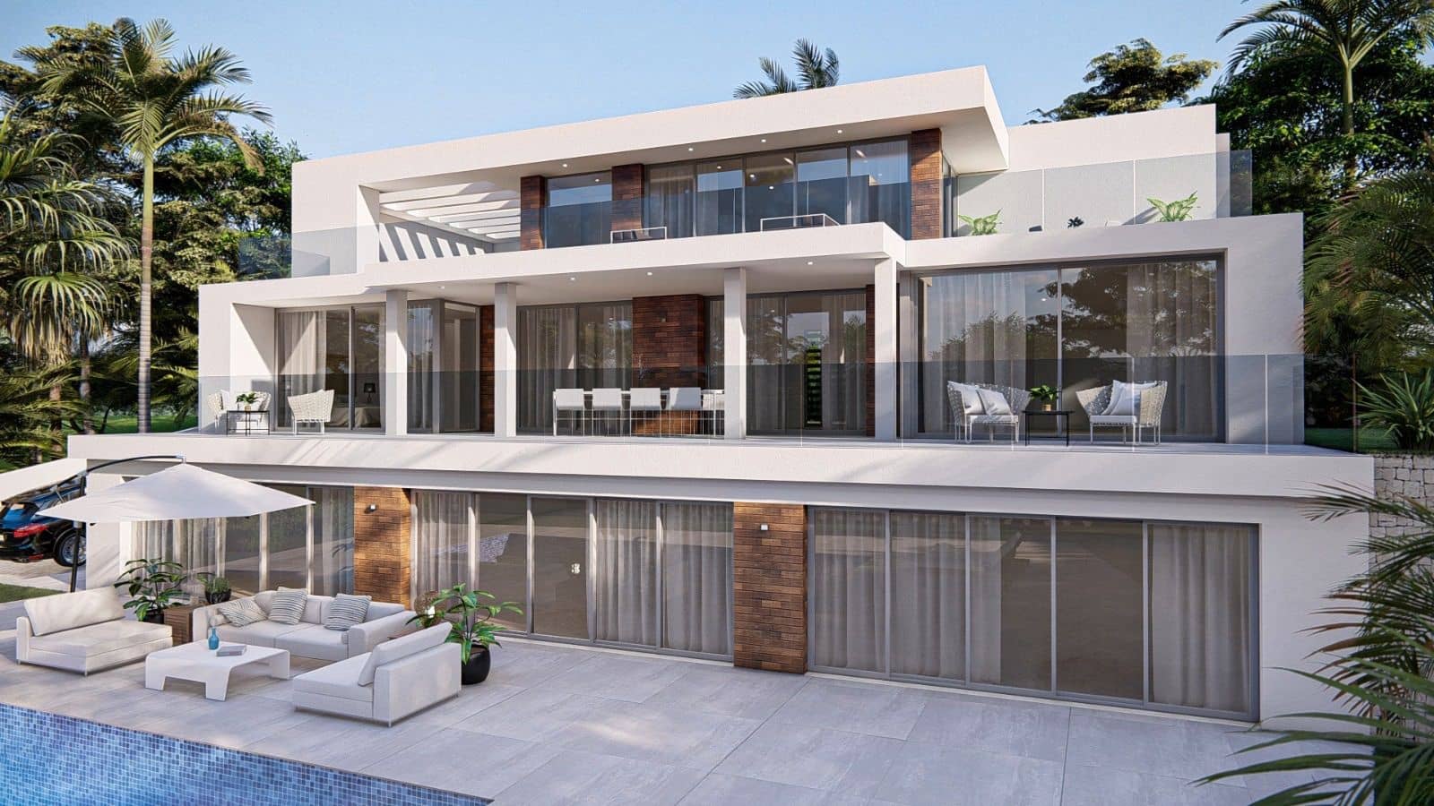 4 sovrum Villa till salu i Altea med pool garage - 2 250 000 € (Ref: 8050207)