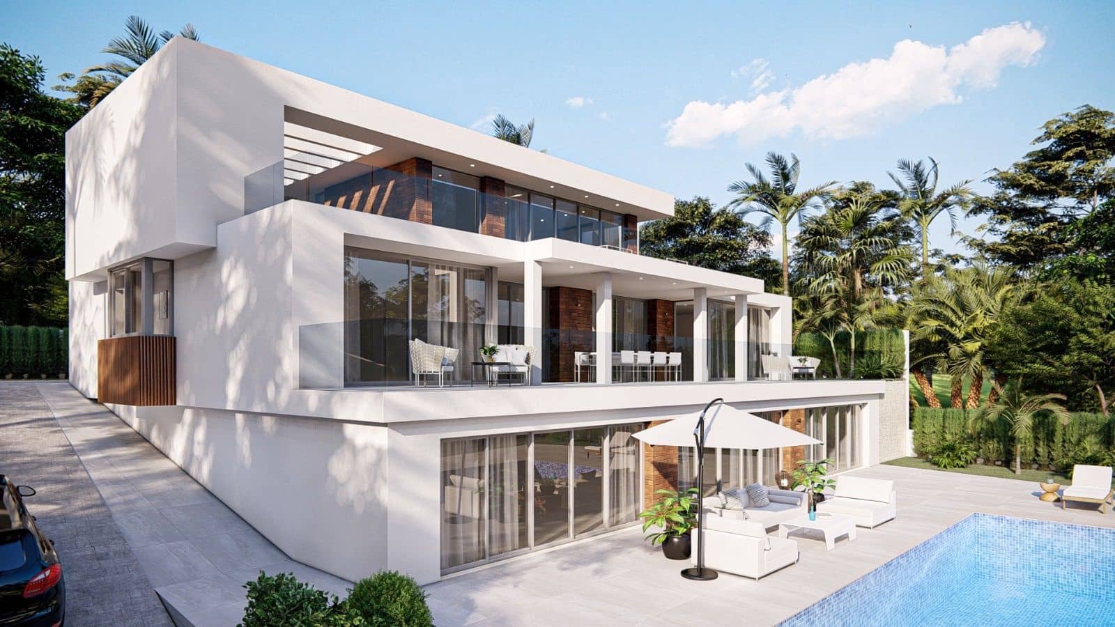 4 makuuhuone Huvila myytävänä paikassa Altea mukana uima-altaan - 2 250 000 € (Ref: 8050207)