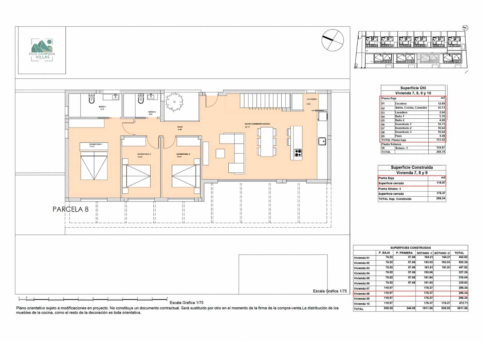 3 quarto Moradia para venda em Finestrat com piscina - 725 000 € (Ref: 8446396)