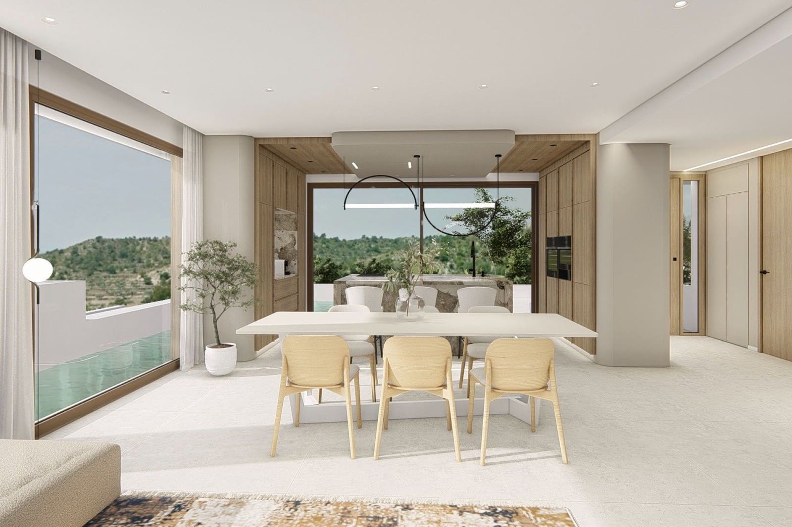 3 quarto Moradia para venda em Finestrat com piscina garagem - 995 000 € (Ref: 8847141)