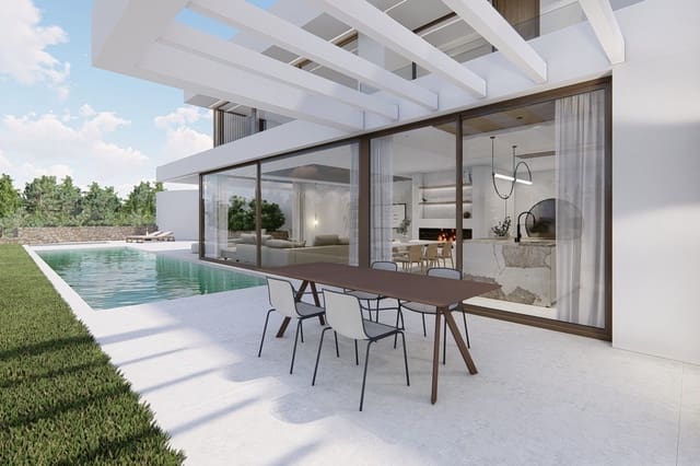 3 slaapkamer Villa te koop in Finestrat Pueblo, Finestrat met zwembad garage - € 1.250.000 (Ref: 8847142)