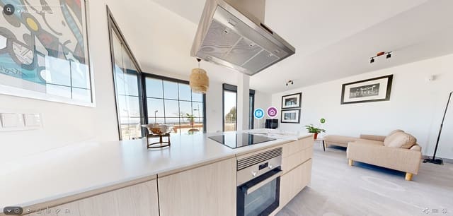 3 Zimmer Doppelhaus zu verkaufen in Polop mit Pool Garage - 523.160 € (Ref: 8998423)