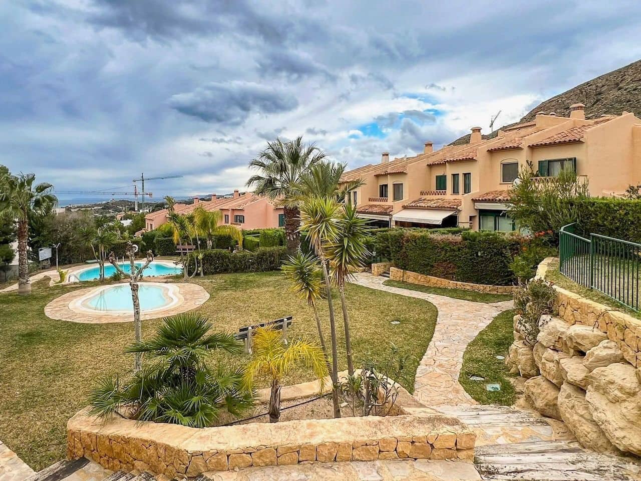 3 soveværelse Bungalow til salg i Finestrat med swimmingpool - € 345.000 (Ref: 9002858)