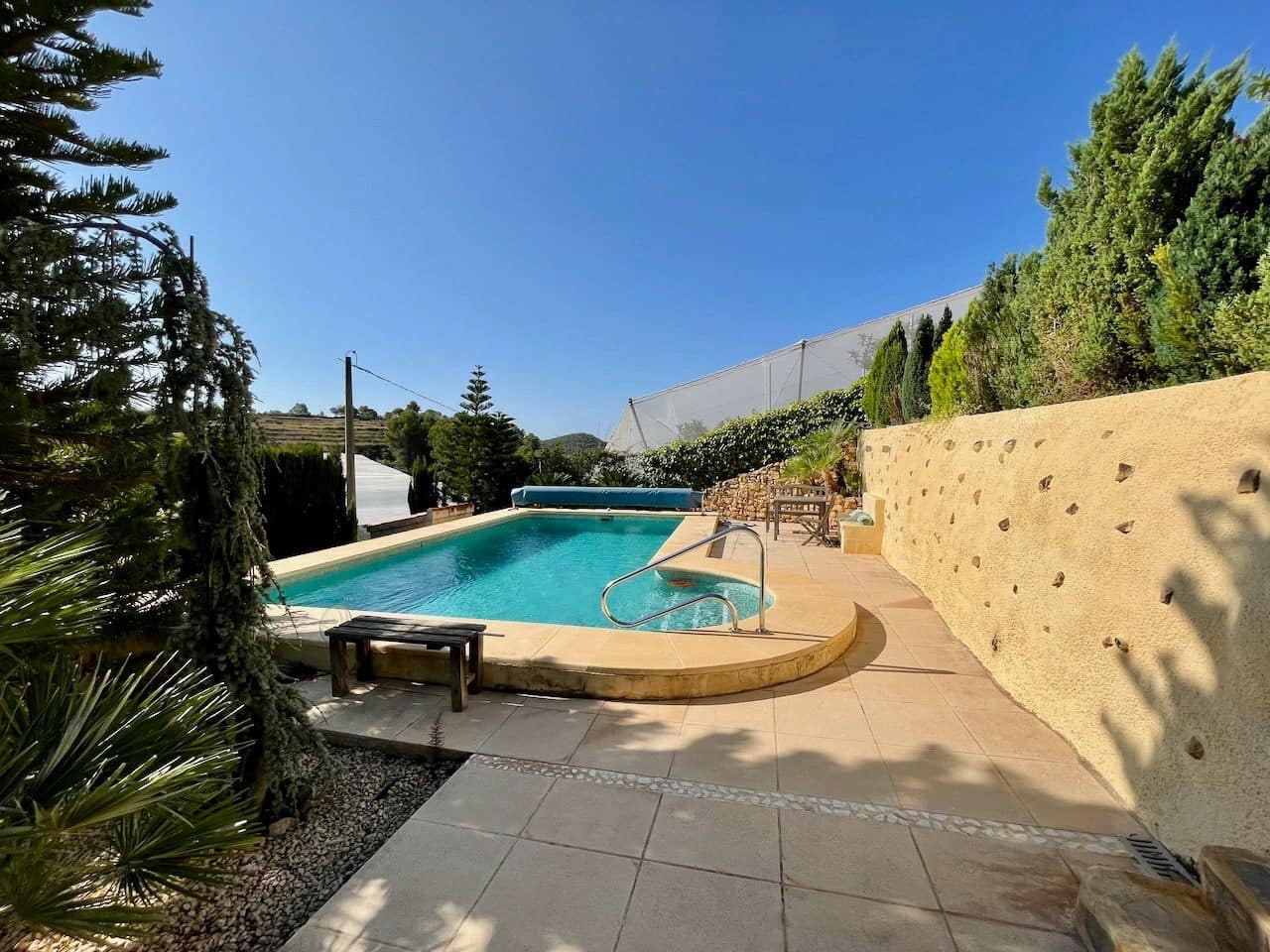 2 chambre Finca/Maison de Campagne à vendre à Altea avec piscine garage - 375 000 € (Ref: 9145222)