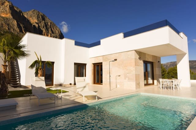 Chalet de 3 habitaciones en Polop en venta con piscina - 649.000 € (Ref: 9169319)