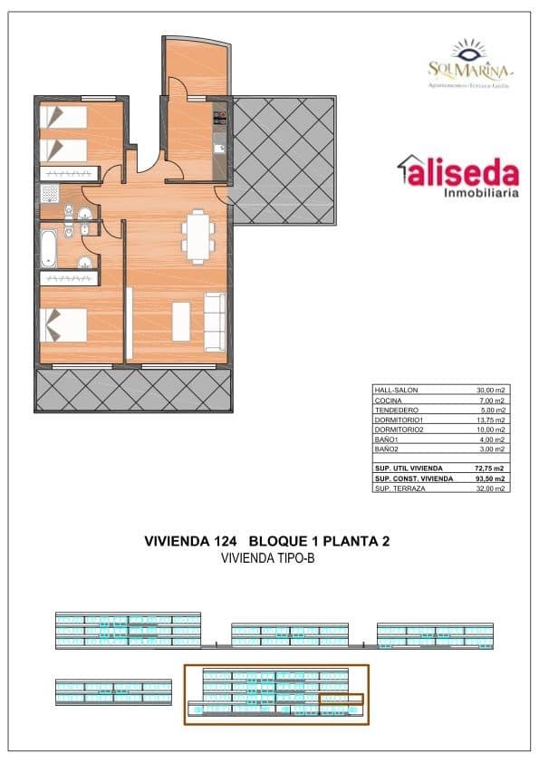 2 soveværelse Lejlighed til salg i Altea med swimmingpool garage - € 300.000 (Ref: 9202182)