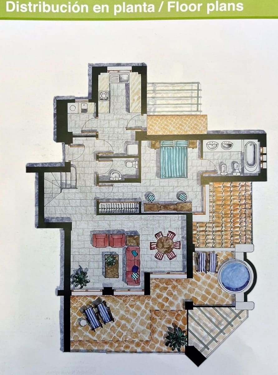 Apartamento de 3 habitaciones en Finestrat en venta con piscina garaje - 465.000 € (Ref: 9228186)