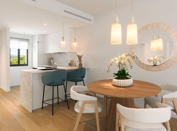 2 sovrum Lägenhet till salu i Pueblo - Urbanizaciones, Alfaz del Pi / L'Alfàs del Pi med pool - 287 000 € (Ref: 9500717)