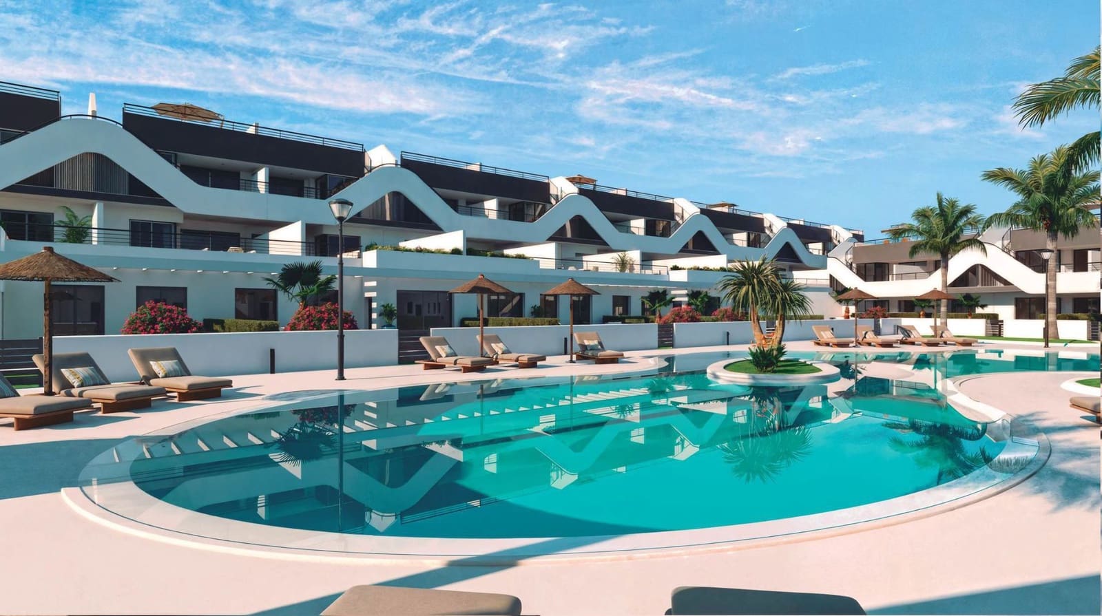 2 sovrum Lägenhet till salu i Alfaz del Pi / L'Alfas del Pi med pool - 287 000 € (Ref: 9500717)