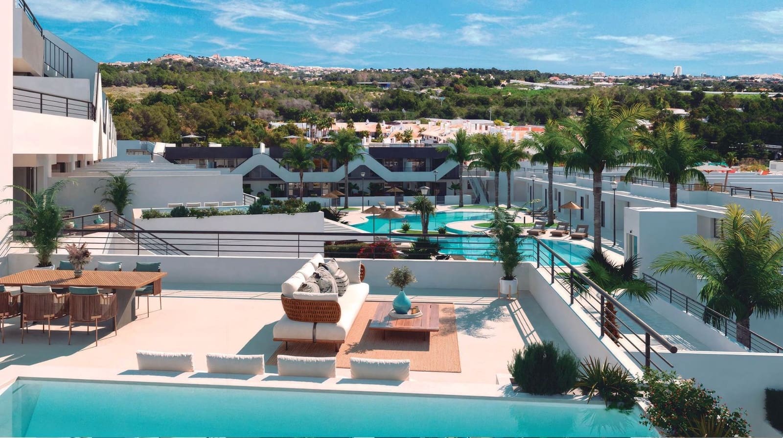 2 sovrum Lägenhet till salu i Alfaz del Pi / L'Alfas del Pi med pool - 287 000 € (Ref: 9500717)