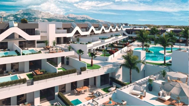 2 sovrum Lägenhet till salu i Pueblo - Urbanizaciones, Alfaz del Pi / L'Alfàs del Pi med pool - 287 000 € (Ref: 9500717)