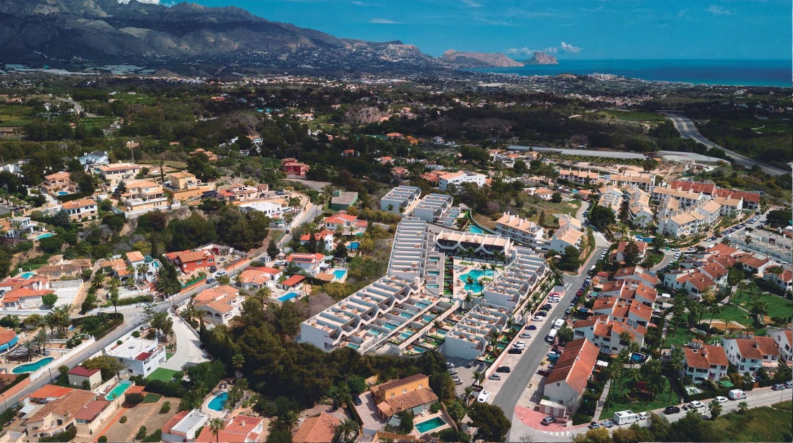 2 sovrum Lägenhet till salu i Alfaz del Pi / L'Alfas del Pi med pool - 287 000 € (Ref: 9500717)